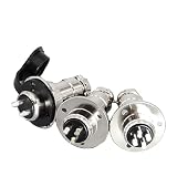 SHENGJIELIU GX20-Flanschstecker, Luftfahrtstecker – wasserdichter männlich-weiblicher Rundstecker (2 bis 15 Pins) – 5/10 Sets verfügbar(GX20 7P,10 Sets(Male Female))