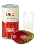 DEZ Abnehm Shake Mango 480 g (28 Portionen á 1,75 Euro) | Nachweislich 5 kg in 14 Tagen abnehmen | Diät Shake mit Milchshakegeschmack | Mahlzeitersatz mit hochwertigem Protein | Eiweiß Pulver