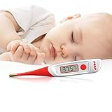 reer 9840 Digitales Express-Fieber-Thermometer fürs Baby, misst in 30 Sekunden, für Nickel-Allergiker geeignet