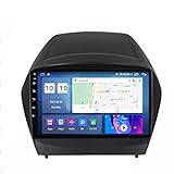 PLOKM Doppel Din Auto Radio Audio, Autoradio-Stereo Head Unit Navigation Für Hyundai Tucson 2 LM IX35 2009-2015 Volle SWC Unterstützung GPS/DAB+/OBDII RDS DSP Carplay
