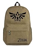 WANHONGYUE The Legend of Zelda Spiel Cosplay Backpack Canvas Schultasche Rucksack Büchertasche Daypack /4