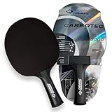 Donic-Schildkröt Carbon Tischtennisschläger CarboTec 3000, One-Piece Konstruktion, 758220