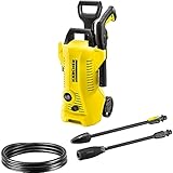 Kärcher Hochdruckreiniger K 2 Power Control: Clevere App-Unterstützung - die praktische Lösung für alltägliche Verschmutzungen, Gelb/Schw