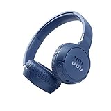 JBL Tune 660 BTNC On-Ear active Noise Cancelling Kopfhörer – JBL Pure Bass Sound – Via Bluetooth- oder Kabel-Verbindung – Blau