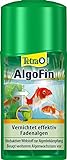 Tetra Pond AlgoFin Teich Algenvernichter - wirkt effektiv bei Fadenalgen, Schwebealgen und Schmieralgen im Gartenteich, 250 ml