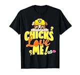 Nickelodeon Paw Patrol Chicks Love Me Rubble PP1102 T-Shirt