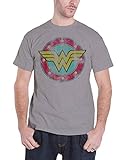 Wonder Woman  Herren T-Shirt Gr. XXXL, grau meliert