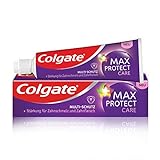 Colgate Zahnpasta Max Protect Care und Multi-Schutz, 75 ml - Zahncreme mit Zahnschmelz- und Zahnfleischschutz