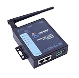 USR-W630 Industrial Serial-to-WiFi- und Ethernet-Konverter Unterstützt 2 Ethernet-Ports, Modbus RTU-DC-Adapter und Terminal-Netzteil 5-36 V