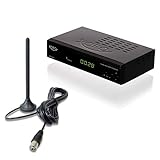 Xoro HRT 7620 SMART DVB-T2 HD Receiver + Fuba DAT 600 DVB-T/T2 Antenne | DVB-T2 HD Empfangsset
