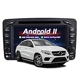 Für Mercedes Benz A-W168 C-W203 G-Klasse W463 Viano Vito W639 Android 11 Octa Core 4 GB RAM 64 GB ROM 7' Autoradio Stereo-GPS-System Auto-Multimedia-Player-Unterstützung Auto Auto Play TPMS 4G WiFi