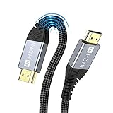 4K HDMI Kabel,ONIOU 2M Highspeed HDMI 2.0 Kabel 4K@60Hz 18Gbps Kompatibel für HD 1080P, HDR, Highspeed mit Ethernet, ARC, PS3/PS4, Xbox One/360, HDTV und Monitor