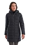 Killtec Damen Skane Wmn Quiltet Prk Parka In Daunenoptik Mit Abzippbarer Kapuze, Schwarz, 50 EU