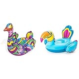 Bestway Schwimmtier, POP Ostrich, 190 x 166 cm & Schwimmtier, Tukan, 207 x 150 cm