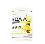 BCAA X5 Genius Nutrition® 360g Powder | 100% fermented Leucine + Isoleucine + Valine | added Citrulline + Vitamin B6 + Glutamine + CocoMineral | 30 servings (Pineapple flavour)