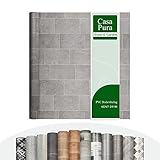 casa pura CV Bodenbelag Plaza - extra abriebfester PVC Linoleum Bodenbelag Meterware (geschäumt) Vinylboden selbstliegend - Kent 091M - edle Fliesenoptik - Oberfläche strukturiert - (200x150 cm)