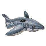 Intex Great White Shark Ride-On - Aufblasbarer Reittier - 173 x 107 cm