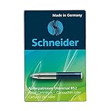 Schneider Universal Rollerpatrone 852 (185203, Strichbreite M, löschbar, 5-er Schachtel) Königsblau