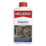 Mellerud Salpeter Entferner – Zuverlässige Hilfe gegen Ausblühungen und hartnäckige Verschmutzungen auf Klinker und Fassaden – 1 x 1 l