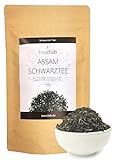 Assam Schwarzer Tee Lose 500g, Second Flush Schwarztee, Ostfriesentee Kräftig Würzig Malzig, TeaClub Black Tea