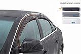 Vordere Windabweiser (1 Set) für die Fahrer und Beifahrerseite-CLS0033818D passend für Hyundai I30 TYP GDH, Coupé, 2-Door, 2012-2015 Dunkles Material