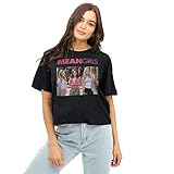 Mean Girls Damen Gruppe T-Shirt, Schwarz, 38