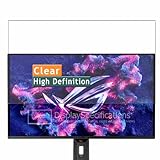 Vaxson 3 Stück Schutzfolie kompatibel mit Asus ROG Strix OLED XG27ACDNG 26.5' Monitor, Display folie folien Displayschutzfolie （ nicht Panzer Schutz Glas folie SchutzGlas nicht PanzerGlas ）