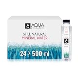 AQUA CARPATICA 500ml x 24 Still Water Premium Natürliches Mineralwasser, Mit Natürlichen Elektrolyten, 100% Recycelbar, BPA Frei, Ohne Kohlensäure, Perfekt für die Zubereitung von Babynahrung