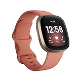 Fitbit Versa 3 - Gesundheits- & Fitness-Smartwatch mit 6-monatiger Premium-Mitgliedschaft, GPS, Tagesform-Index und bis zu 6+ Tage Akku