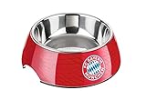 HUNTER FC Bayern München Melamin-Napf, Futternapf, Trinknapf, 350 ml, rot