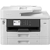 Brother MFC-J5740DW 4-in-1 Farbtintenstrahl-Multifunktionsgerät (2 x 250 Blatt Papierkassette, Drucken, scannen, kopieren, faxen), Weiß