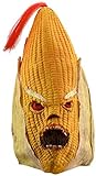 KCGNBQING Wütend Mr Old Corn kreative High-End Gelb Mais Kopfbedeckung Halloween-Partei-Dekorationen Halloween Party Supplies Horror Zombie Corn Kopf voller Masken Halloween-Maske