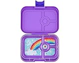 Yumbox Panino Lunchbox (Dreamy Purple) - mit 4 Fächern, mittelgroß | Brotdose mit Trennwand Einsatz | Brotbox für Kindergarten Kinder, Schule, Erwachsene