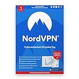 NordVPN Standard – 1-Monats-Abo VPN & Cybersicherheits-Software - Schadsoftware, bösartige Links & Werbung blockieren, persönliche Daten schützen | 1 Monat | Aktivierungscode per Email