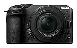 Nikon Z 30 Kit DX 16-50 mm 1:3.5-6.3 VR (20,9 MP, 11 Bilder pro Sekunde, Hybrid-AF mit Fokus-Assistent, ISO 100-51.200, 4K UHD Video mit bis zu 125 Minuten Länge)