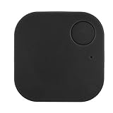 Zerone Bluetooth-Tracker, Schlüsselfinder, Telefon-Finder, kompatibel mit iOS/Android (schwarz)