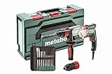 Metabo Multihammer UHEV 2860-2 Quick Set Extrem robust für harten Dauereinsatz - inkl. SDS-plus-Bohrer-/Meißelsatz (10-tlg.)und Koffer 600713510