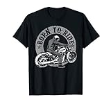 Born To Ride Biker Motorrad Motorradfahrer Geschenk T-Shirt