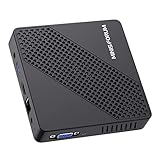 Mini-PC Intel Celeron N4020 (nur 2,8 GHz), DDR4 4 GB/64 GB eMMC, Intel UHD Graphics 600, Mini-Computer ohne Lüfter 4k@60Hz HDMI&VGA, USB3.0, Wi-FI 2.4/5.8G, BT4.2