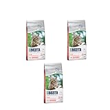 Bozita - Feline Large - Salmon Wheat Free | 3er Pack | 3 x 400 g | Getreidefreies Trockenfutter für Katzen mit Lachs | Alleinfuttermittel für Katzen