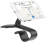 Lescars Handyhalter Magnet: Universal-Smartphone-Magnet-Halterung fürs Armaturenbrett, 360°-Gelenk (Smartphone Halterung Auto)
