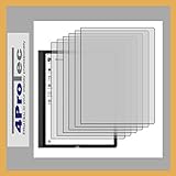 4ProTec | 6x Display-Schutz-Folie KLAR für Huawei MatePad Paper