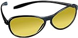 PEARL Kontrastbrille: Kontrastverstärkende Nachtsichtbrille, UV 400 (Blendschutzbrille)