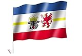 Autoflagge/Autofahne Mecklenburg-Vorp