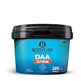Bodylab24 DAA Extreme 120 Tabletten, mit 3200mg D-Asparaginsäure je Tagesdosis, kombiniert mit Zink und den Vitaminen B6 und E, ideal für männliche Bodybuilder und Kraftsportler