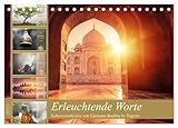 Erleuchtende Worte, Lebensweisheiten von Gautama Buddha by VogtArt (Tischkalender 2025 DIN A5 quer), CALVENDO Monatsk