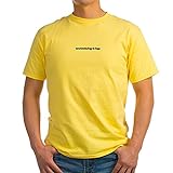 CafePress nanotech is Huge Light T-Shirt Baumwolle T-Shirt Gr. M, gelb
