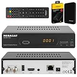 Megasat HD 660 Twin HDTV 1080p Sat Receiver USB PVR inkl. 1TB Festplatte