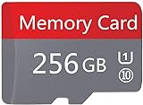 Hochgeschwindigkeits-256-GB-Micro-SD-Karte für Android-Smartphones, Tablets Klasse 10 SDXC-Speicherkarte mit Adapter (256GB-FO5)