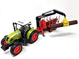 Spielzeug Traktor mit Anhänger und Licht & Sound Modul